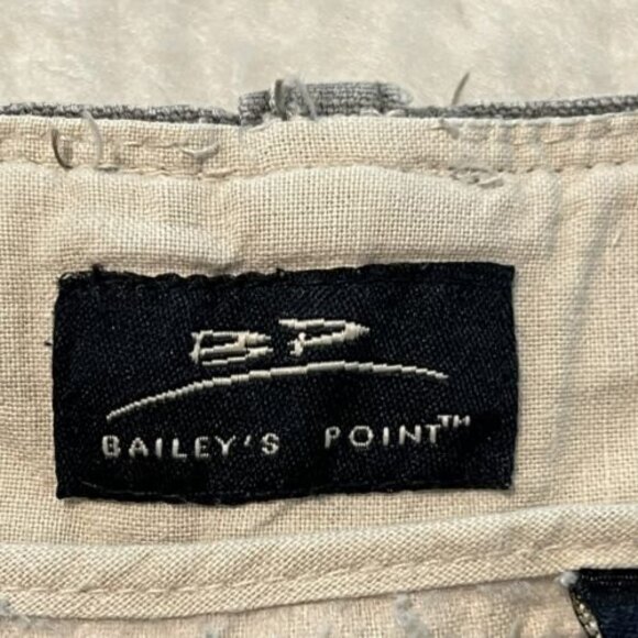 Bailey's Point Mens Gray Cargo Shorts Cotton Blend Summer Hiking Size 40 - Picture 5 of 12